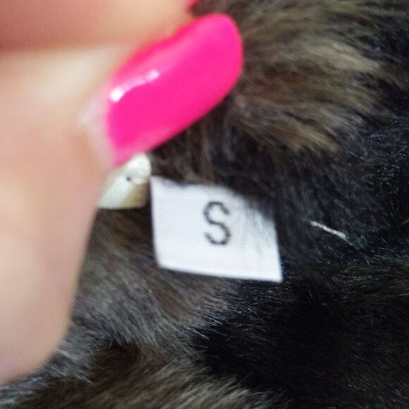 Bella Dahl soft & fuzzy camouflage cropped sweater, crew neck, size Small - Picture 10 of 10